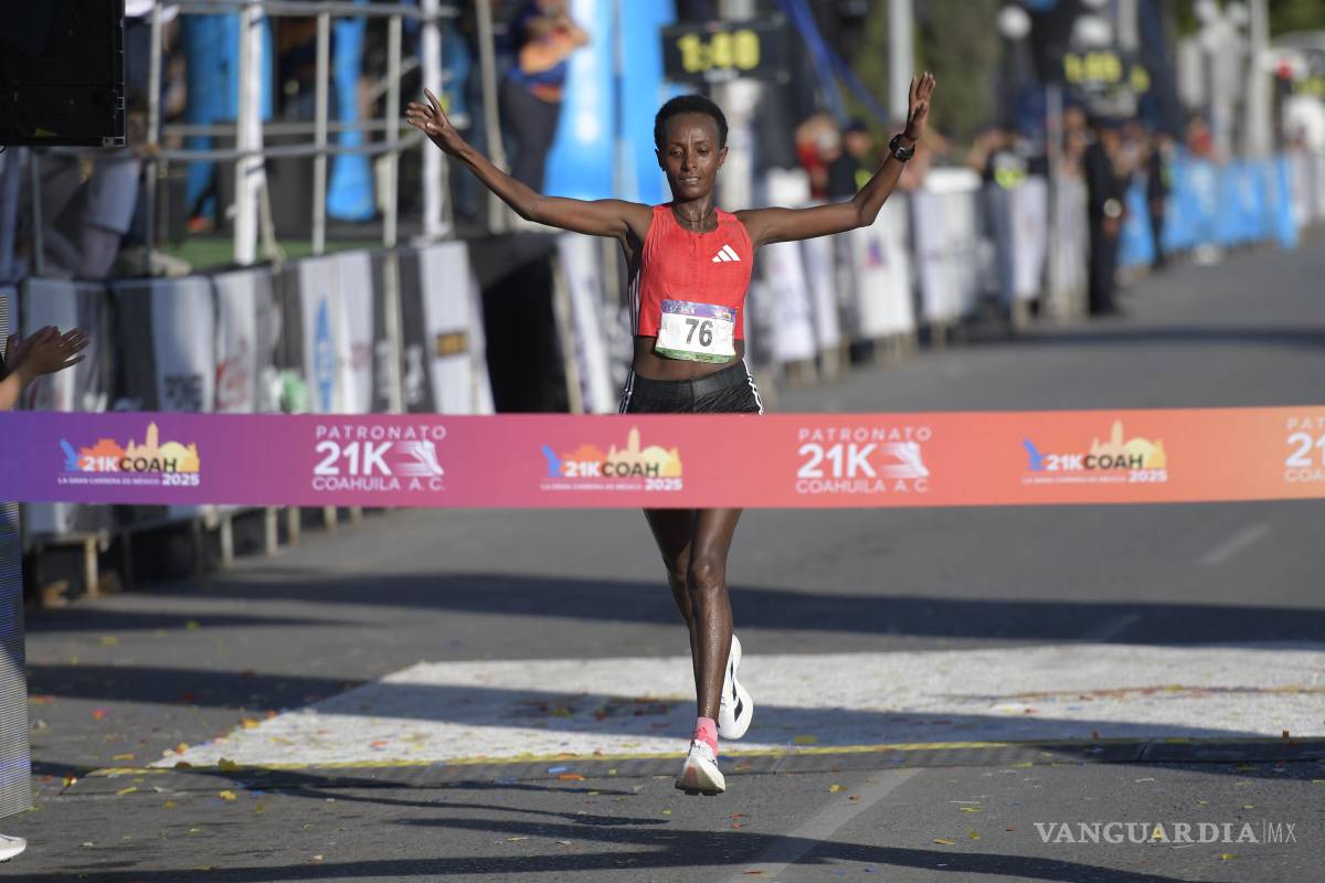 Luto en el atletismo: Shewarge Alene muere a los 30 años, ganadora del 21K Coahuila 2025