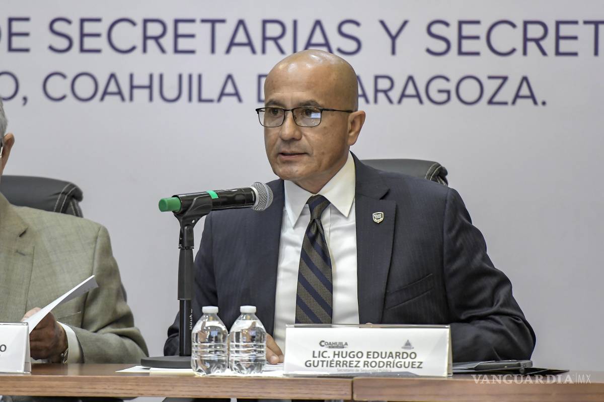 Consolidar a Coahuila como el más seguro del norte, reto para 2026: Secretario de Seguridad