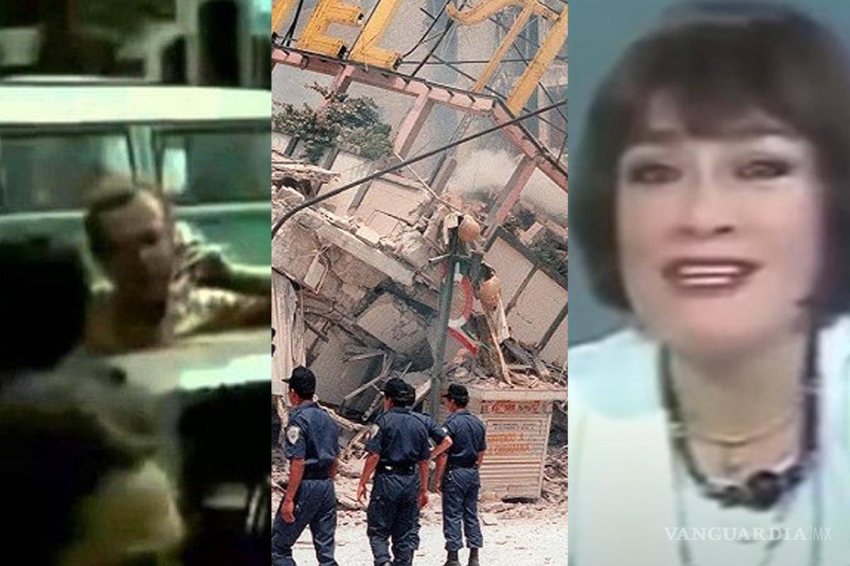 Así se vivió el sismo de 1985 en México en voz de Lourdes Guerrero y Jacobo Zabludovsky (videos)