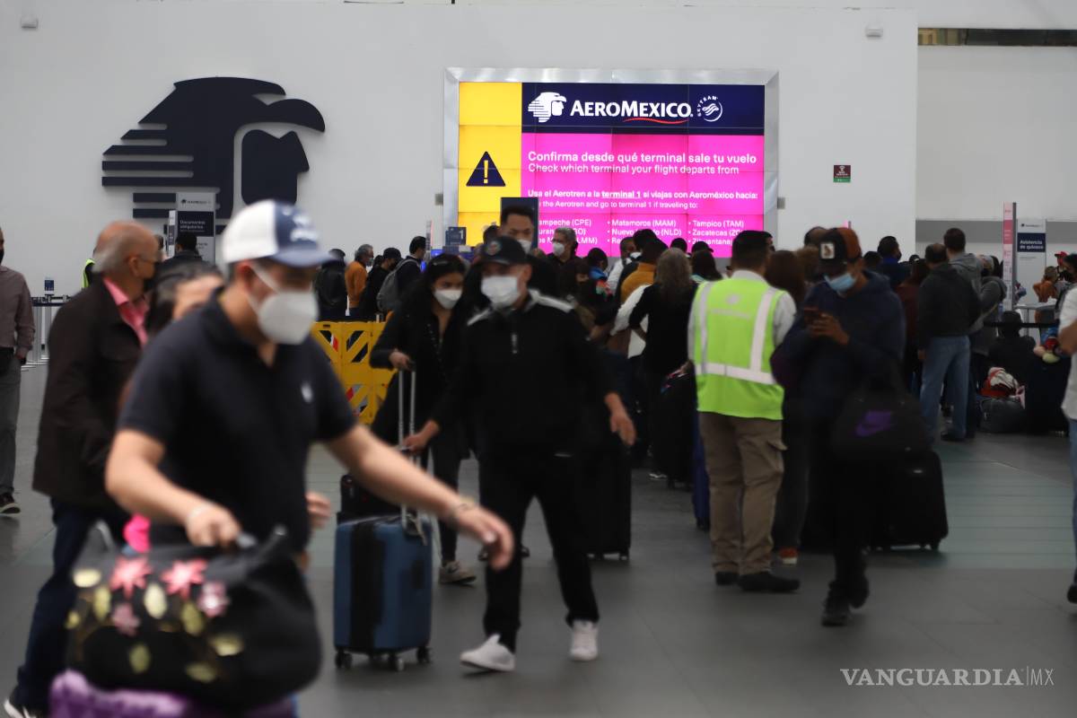 Implementa Aeroméxico política de protección a pasajeros ante ruta cancelada por EU