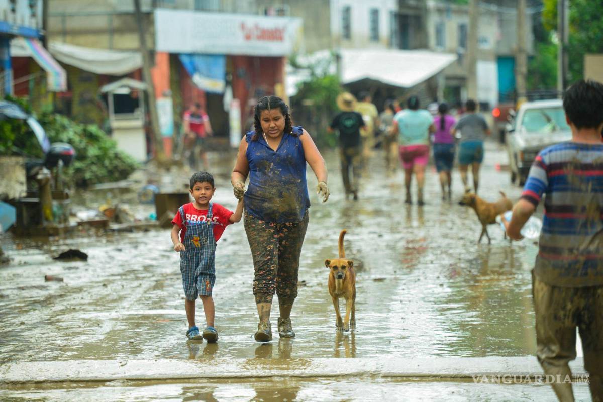 Suman 47 fallecidos tras fuertes lluvias en México de las cuales 18 son de Veracruz
