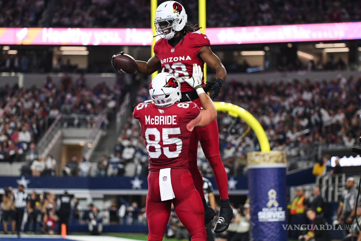 Cardinals sorprenden a los Cowboys y rompen su mala racha en el Monday Night Football