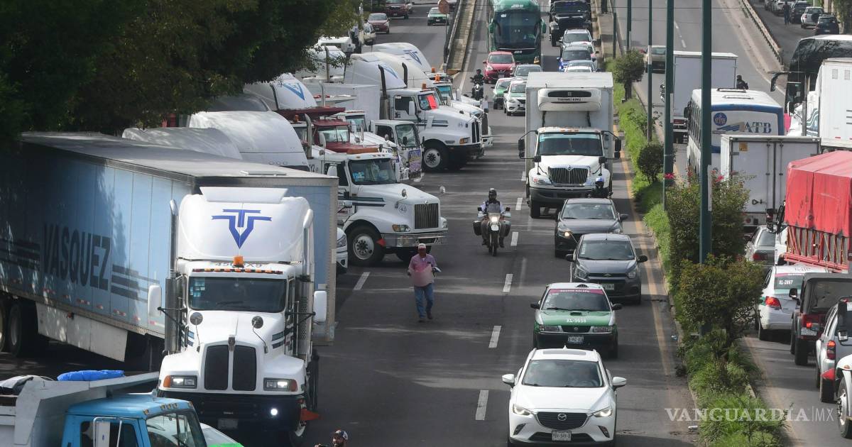 Segob reporta paro de transportistas en 19 estados con 38 puntos de manifestación