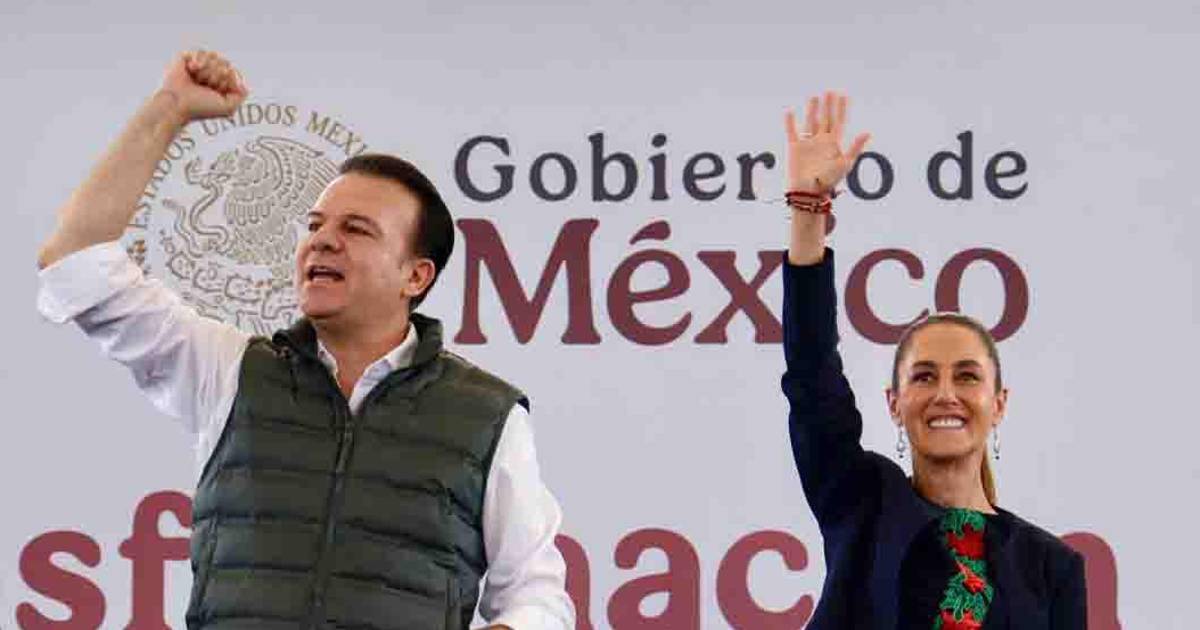 ‘Soy Claudista’: gobernador priista de Durango respalda a Sheinbaum