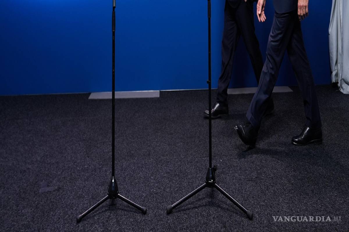 $!El secretario de Estado de EU, Marco Rubio, y el secretario general de la OTAN, Mark Rutte, llegan para pronunciar un discurso en Helsingborg, Suecia
