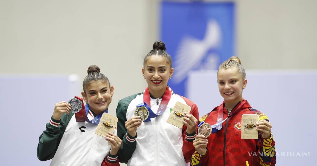 México supera las 100 medallas en Santo Domingo 2026; gimnasia rítmica arrasa con los oros