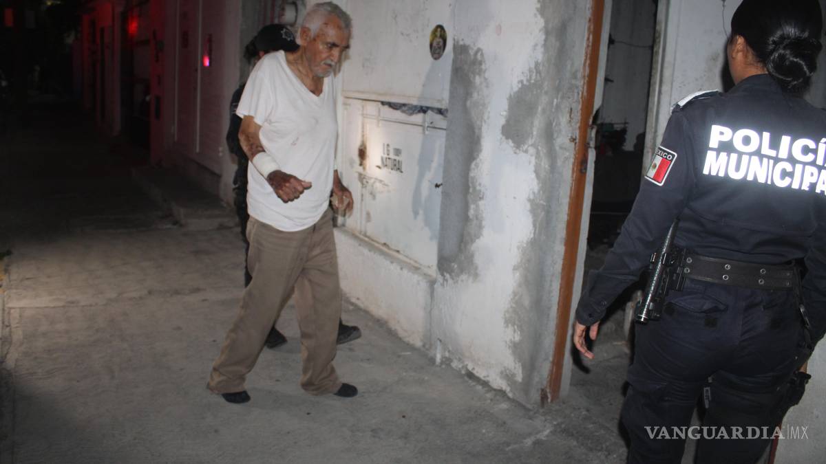 PLEITO DE ANCIANOS DEJA UN LESIONADO