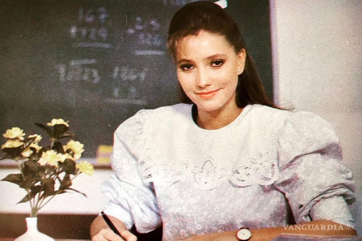 $!La actriz protagonizó la popular telenovela infantil “Carrusel”.