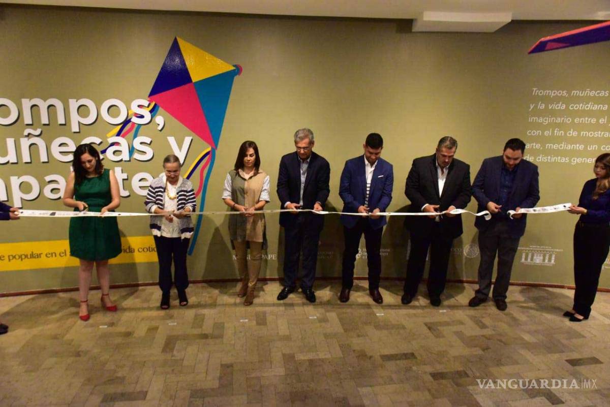 $!Museo Pape inaugura exposición "Trompos, Muñecas y Papalotes” en Monclova