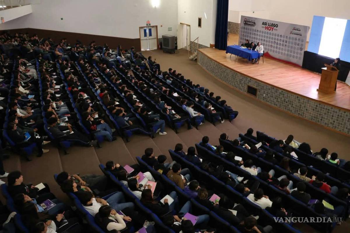 $!Más de 300 estudiantes del Colegio San José atestiguaron el lanzamiento de la estrategia municipal de salud emocional.