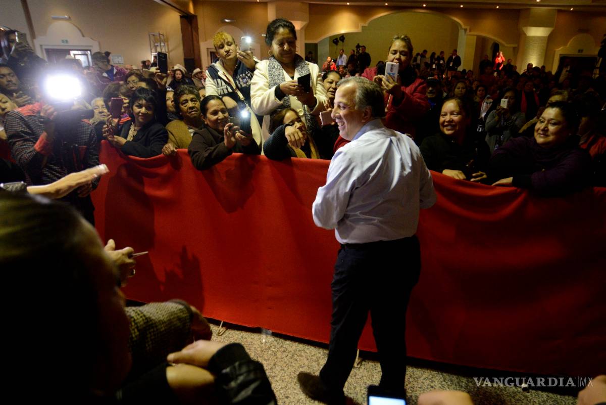 $!'Las calles son para los ciudadanos y las cárceles para los delincuentes', ratifica Meade en Saltillo