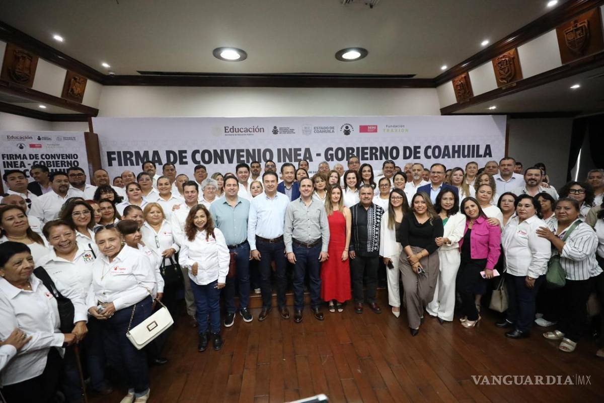$!Coahuila mantiene indicadores destacados a nivel nacional en alfabetización y atención a personas que concluyen su formación básica.
