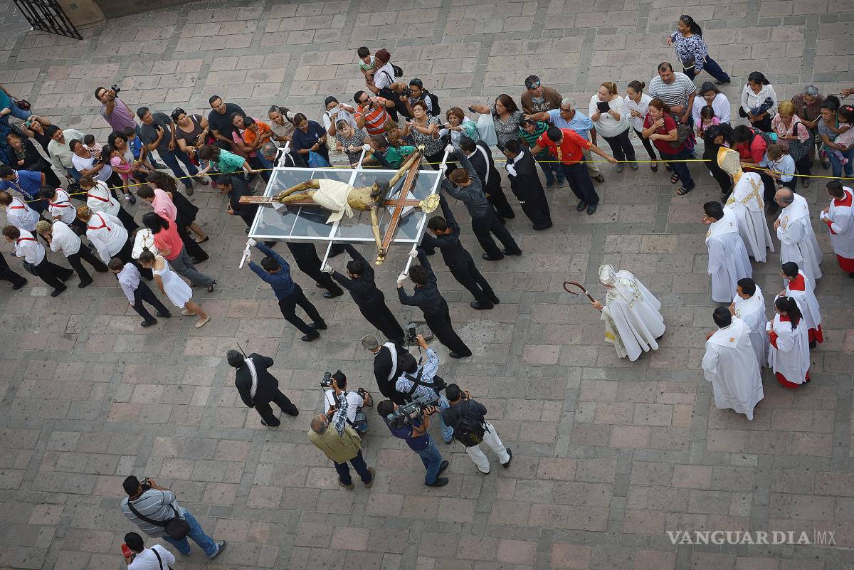 $!Hay en Saltillo dos astillas de la cruz en la que crucificaron a Jesús