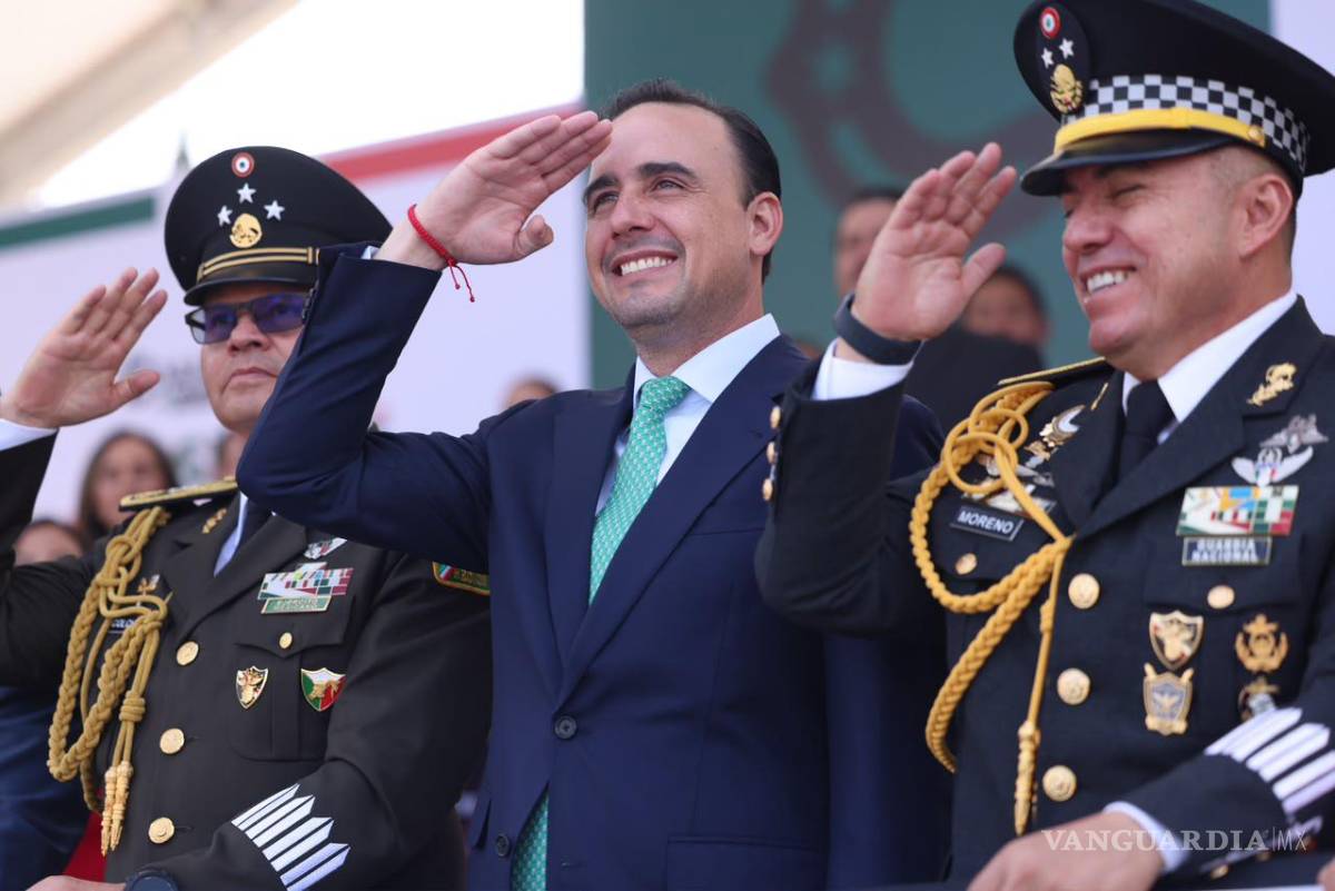 $!Elementos de las Fuerzas Armadas, Guardia Nacional y corporaciones estatales y municipales participaron en el recorrido.