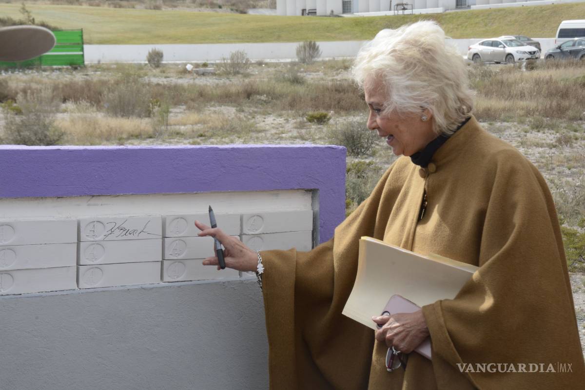 $!Sánchez Cordero inicia obra de AIDH en Saltillo y destaca atención de Coahuila a víctimas de desaparición forzada