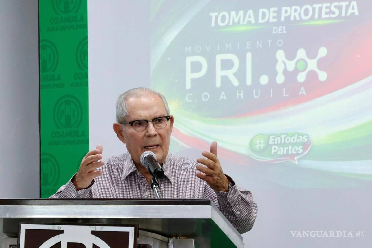 $!Carlos Robles Loustaunau, dirigente estatal del PRI, encabezó la ceremonia.