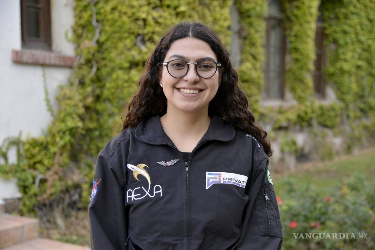 $!SALTILLO, COAH.- 24 de noviembre del 2021. Entrevista con la joven Lizeth Anahí Gómez Morales, estudiante del Tec de Saltillo y que vivió la experiencia de participar en actividades científicas de la NASA