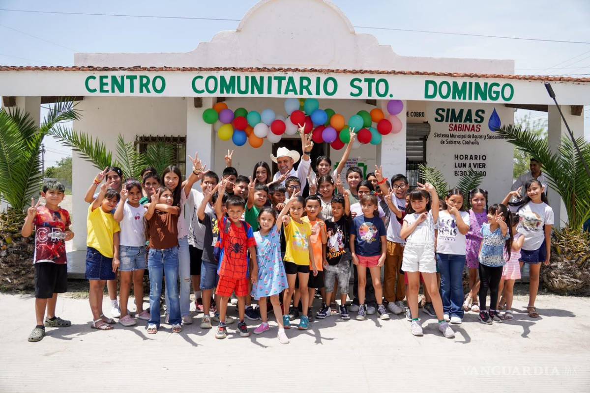 $!El presidente municipal José Feliciano Díaz impulsó la educación ambiental y el sano esparcimiento en Sabinas. FOTO: CORTESÍA