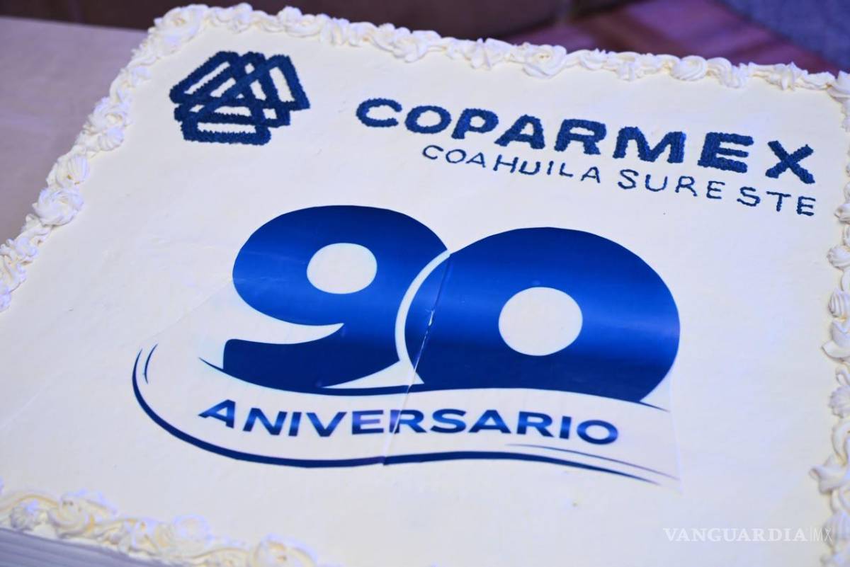 $!Celebran el 90 aniversario de Coparmex Coahuila Sureste.