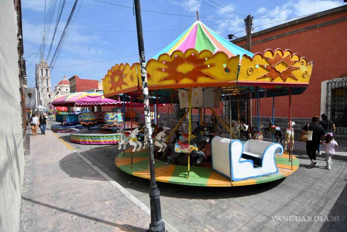 $!Los juegos ya están listos para recibir a las familias.