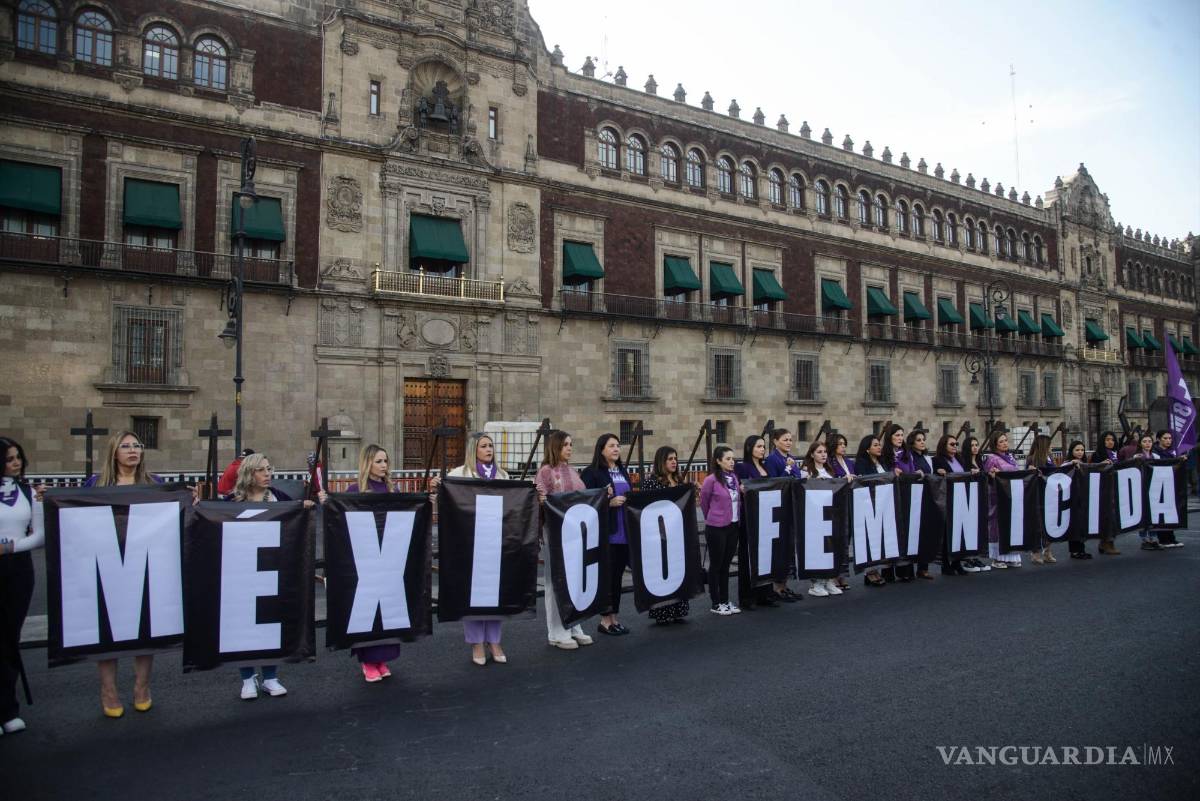 $!Exigen mujeres al gobierno federal la erradicación de la violencia de género | Foto: Cuartoscuro
