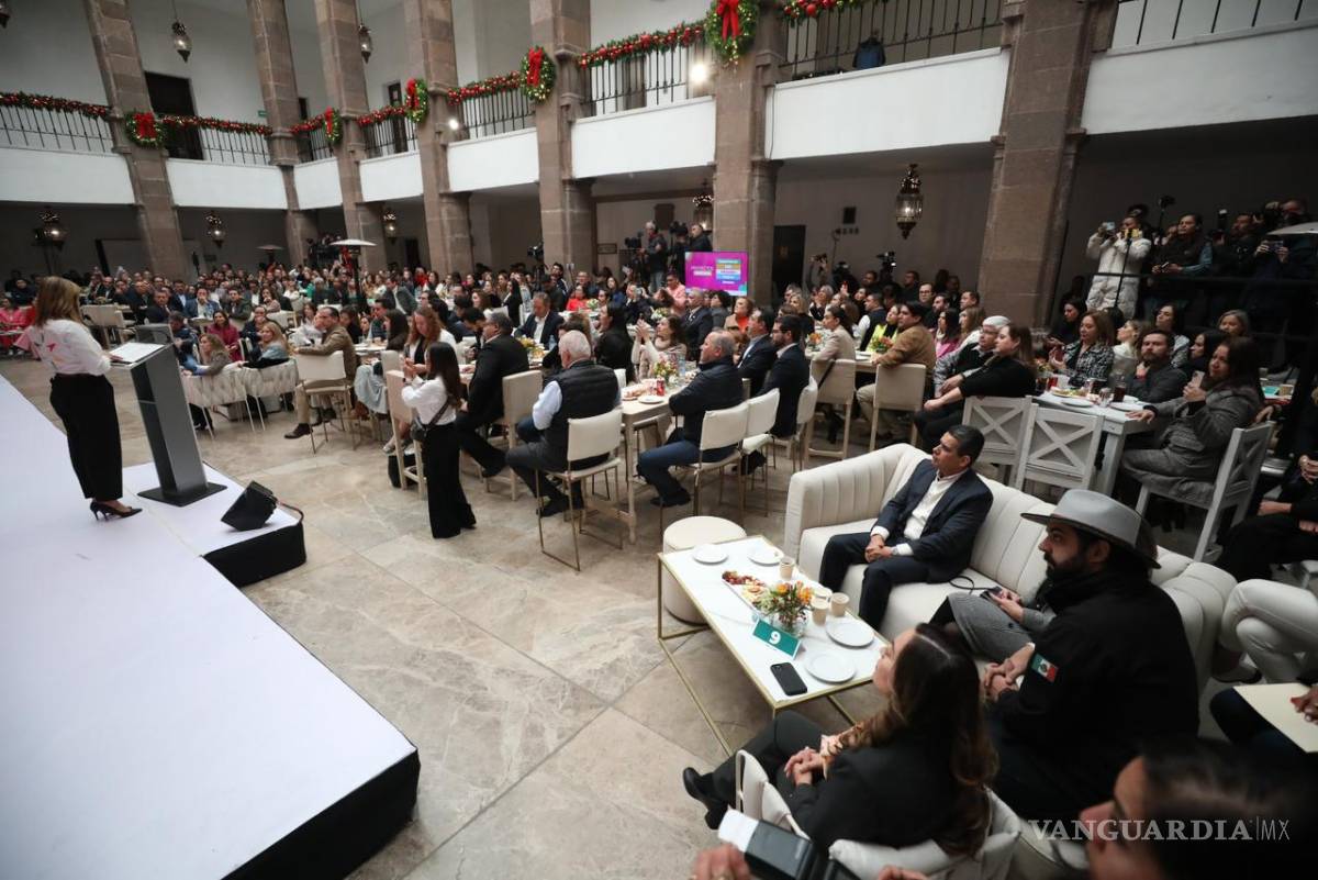 $!Este martes, Paola Rodríguez presentó su plan de trabajo ante la sociedad civil.