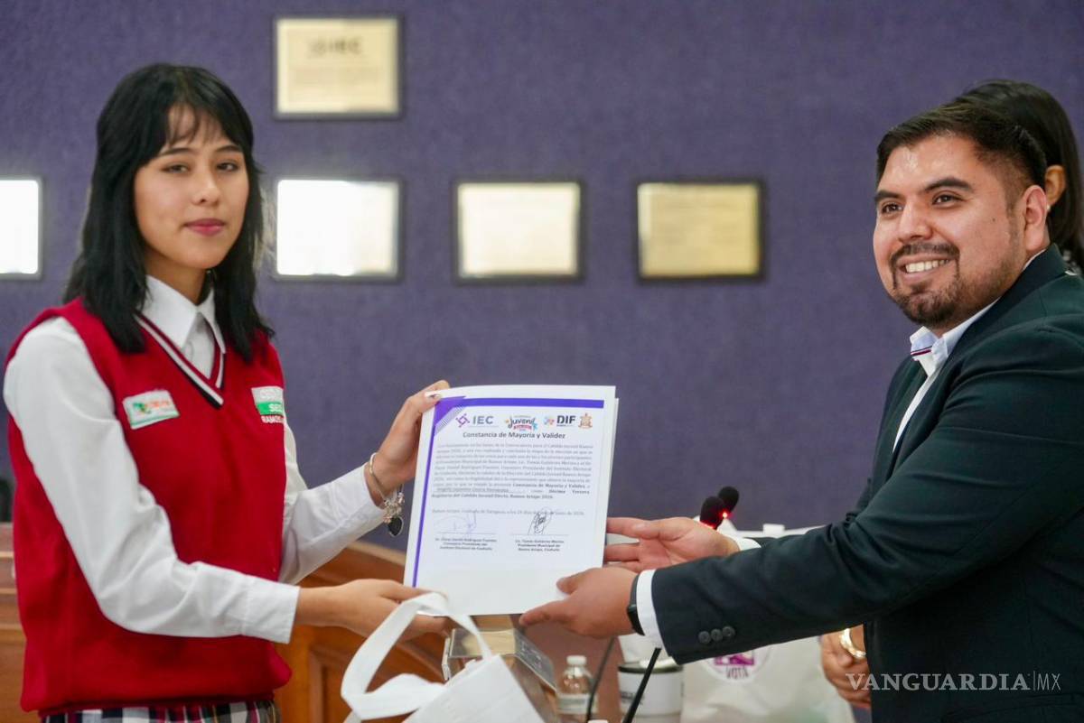 $!Jóvenes hacen historia con la integración del primer Cabildo de Ramos Arizpe