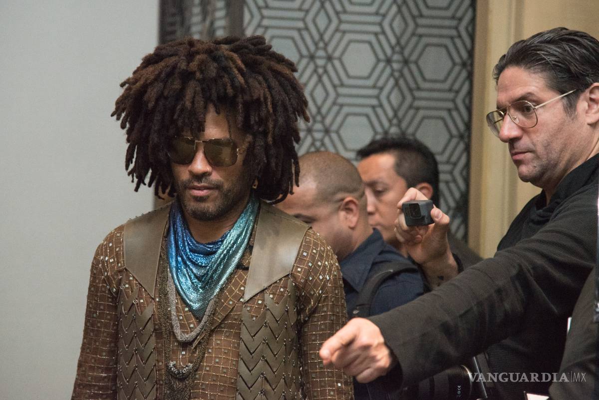 $!Lenny Kravitz se emociona en México; el domingo 15 se presentará en Monterrey