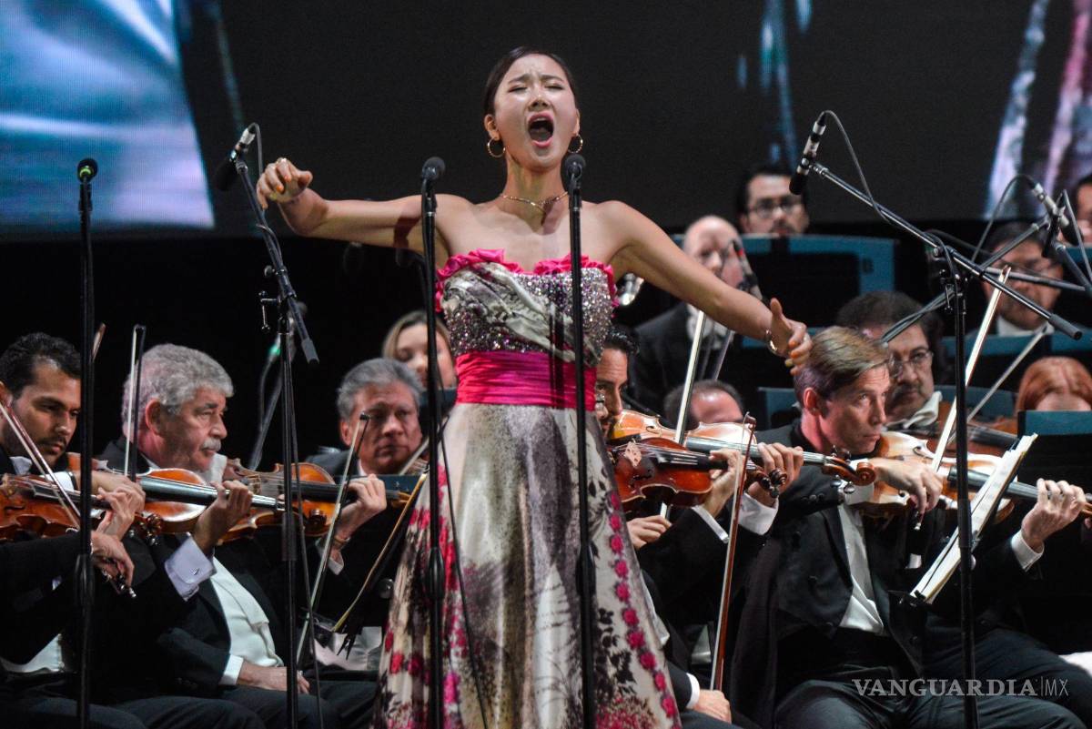 $!La soprano surcoreana, Hera Hyesang Park y la Orquesta Filarmónica de la Ciudad de México, en la 50 edición del Festival Internacional Cervantino.