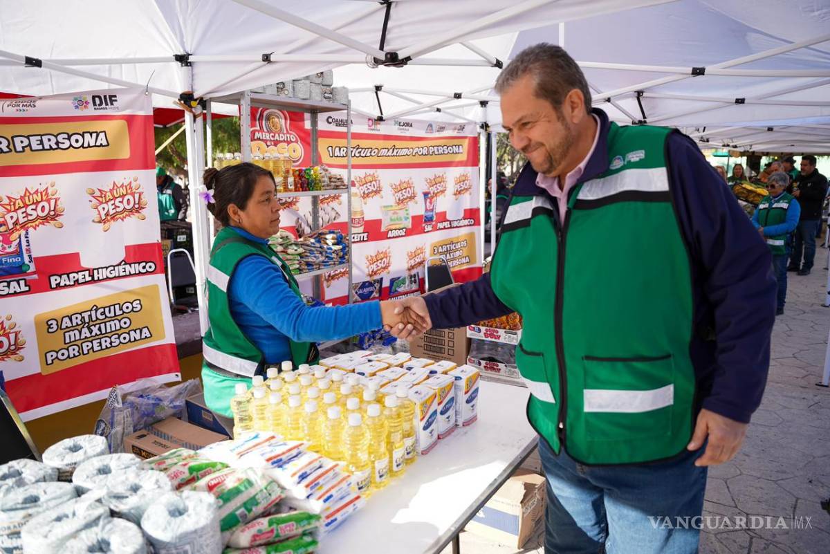 $!El programa “Mercadito Todos por Más – Mejora” ha beneficiado a cerca de 30 mil personas, facilitando el acceso a productos de la canasta básica a precios accesibles.