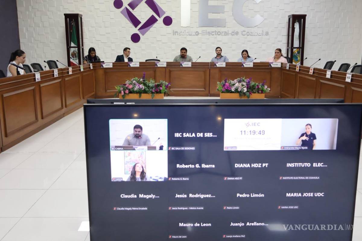 $!Durante la jornada, la mesa directiva también revisó los informes de la Oficialía Electoral y el seguimiento con el Instituto Nacional Electoral.