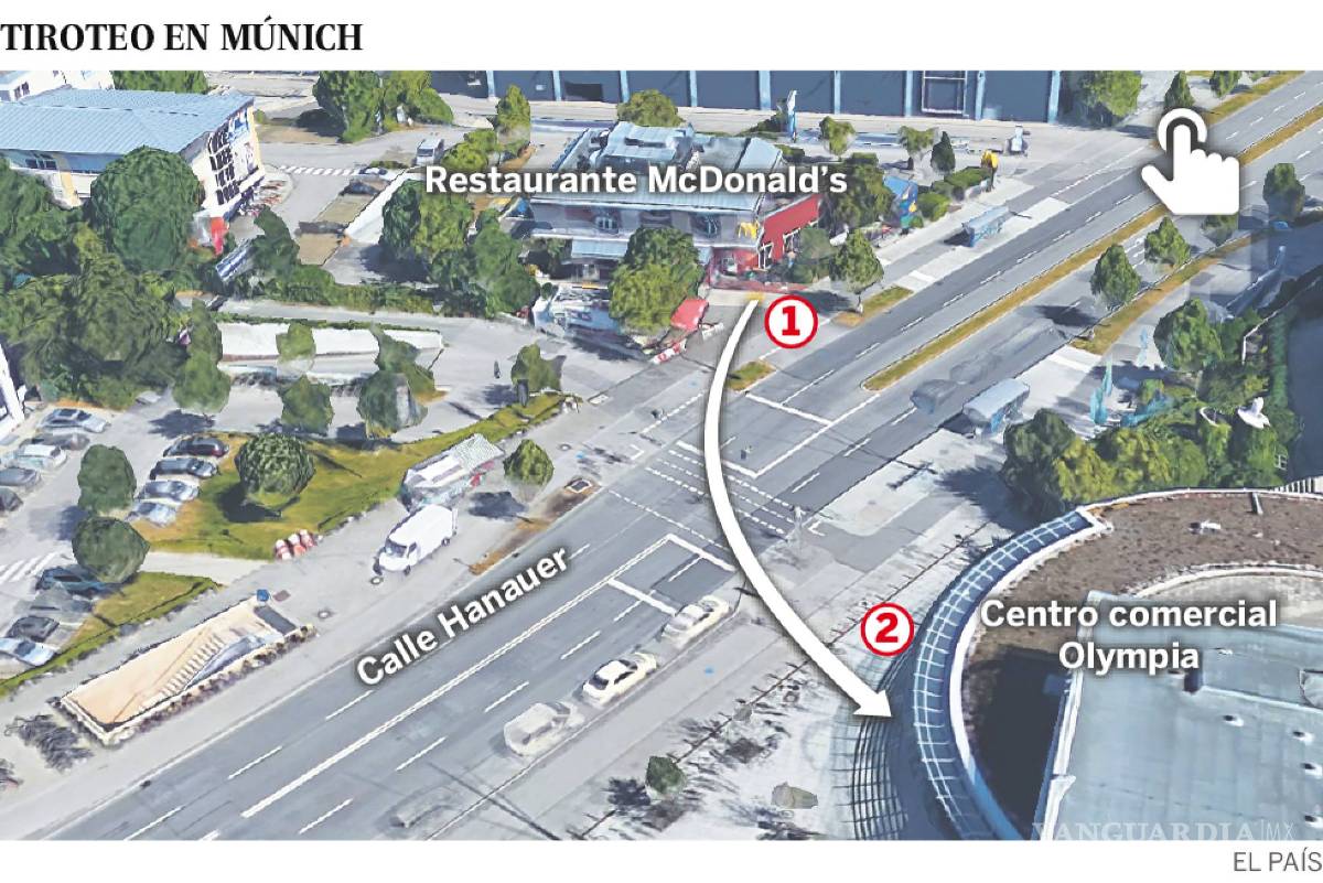 $!Deja al menos seis muertos tiroteo en centro comercial de Múnich