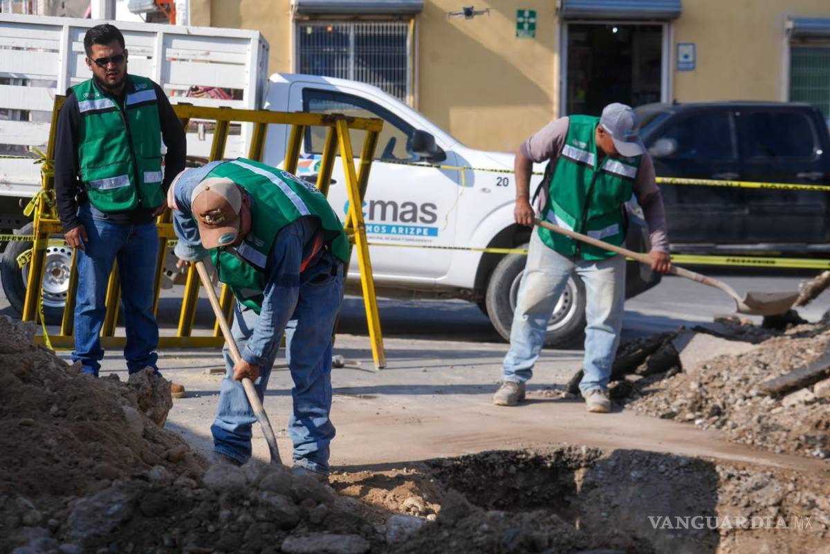 $!La intervención contempla la renovación de 50 metros lineales de tubería de ocho pulgadas de diámetro.