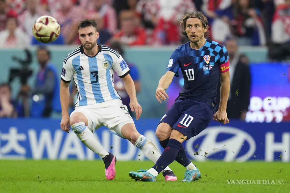 $!Modric no logró ser factor decisivo en el ataque croata.