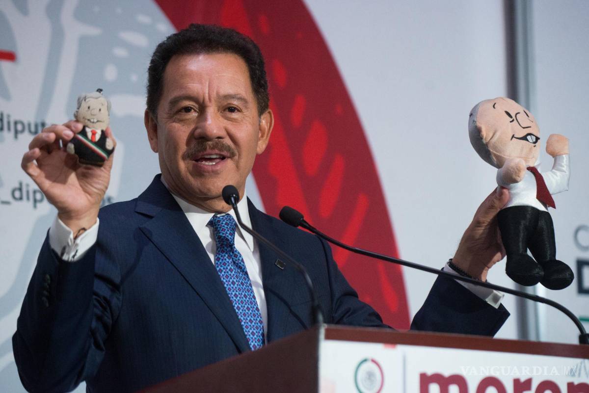 $!Ignacio Mier, diputado y coordinador de Morena, comentó su desacuerdo tras la resolución del TEPJF, la cual prohíbe el uso de “Amlito” en la propaganda de Morena.