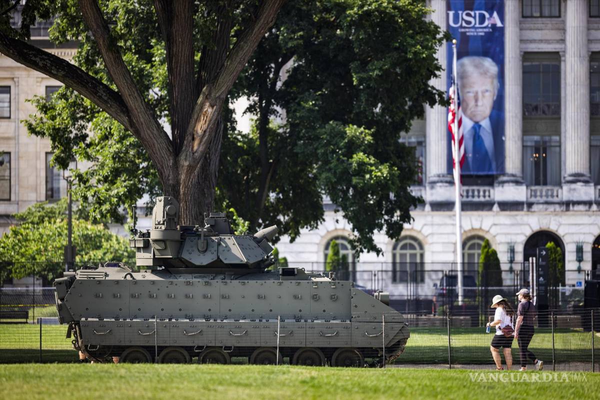 $!Estados Unidos no organiza un desfile militar a gran escala desde junio de 1991, después de ganar la primera Guerra del Golfo y con George Bush padre en la Casa Blanca.
