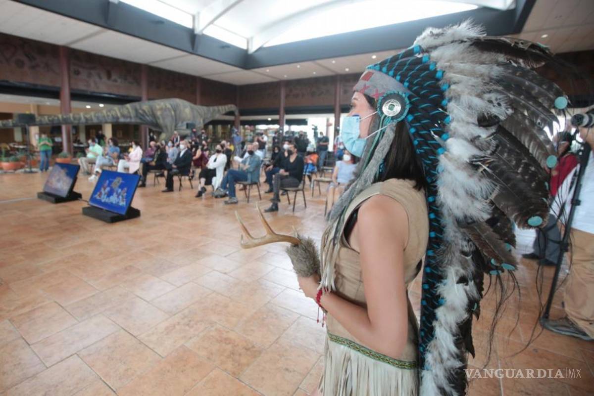 $!Rueda de prensa en el Museo del Desierto para presentar la programación de Coahuila en el FIC 2021.