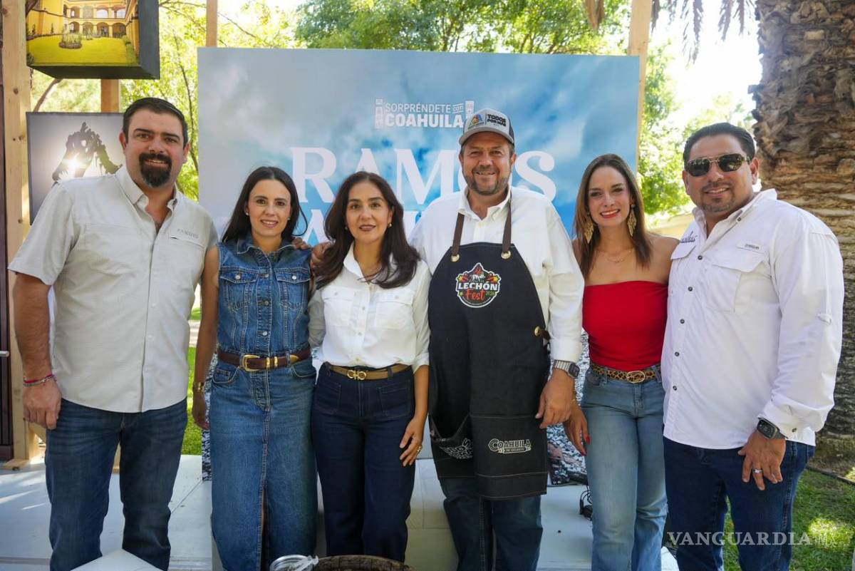 $!Ramos Arizpe promovió durante el encuentro su gastronomía, pan de pulque, ruta de vinos y atractivos turísticos.