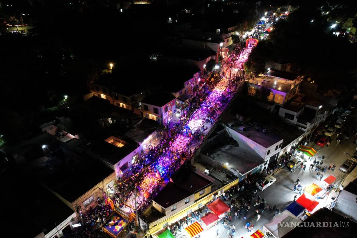 $!Desde las escalinatas de Santa Anita, Saltillo recuerda a sus seres queridos.