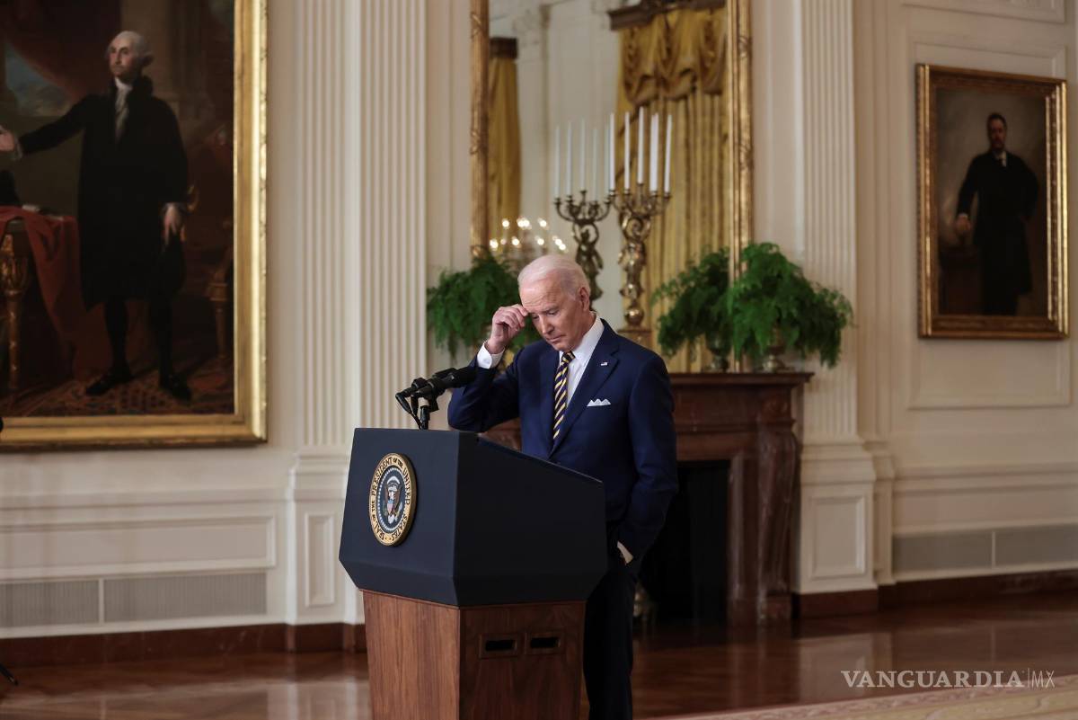 $!Un año después de que Joe Biden llegara a la Casa Blanca su reforma migratoria está estancada. EFE/EPA/Oliver Contreras