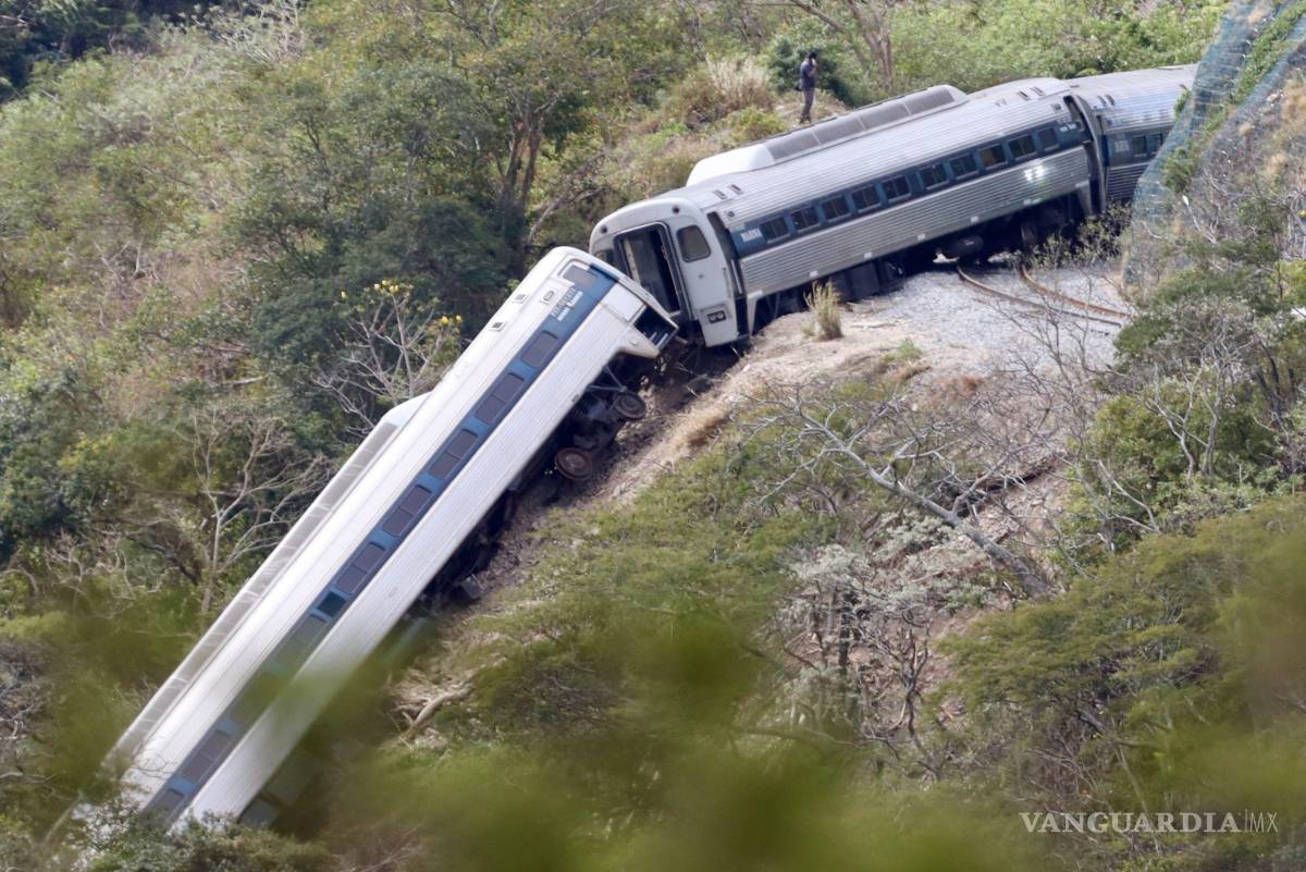 $!El pasado 28 de diciembre se descarriló el tren Interoceánico, Comsa fue denunciada al haber dado mantenimiento a las vías.
