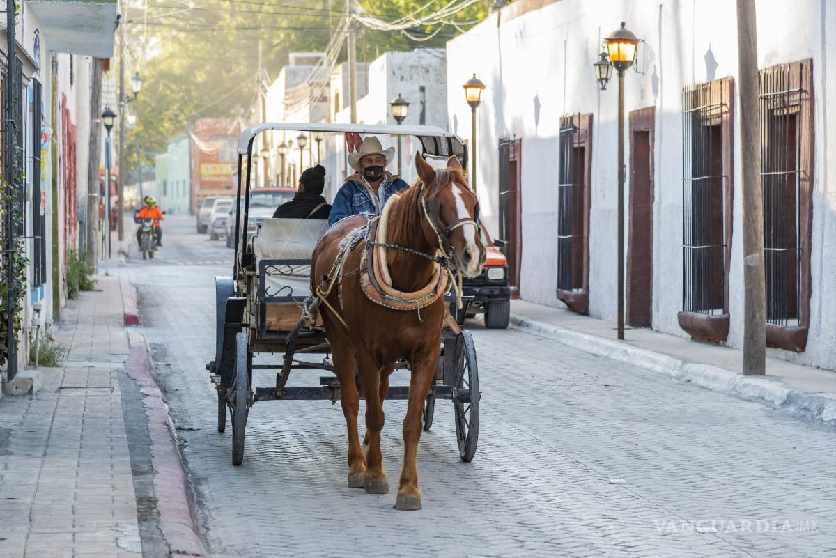 $!Calles céntricas de Parras.