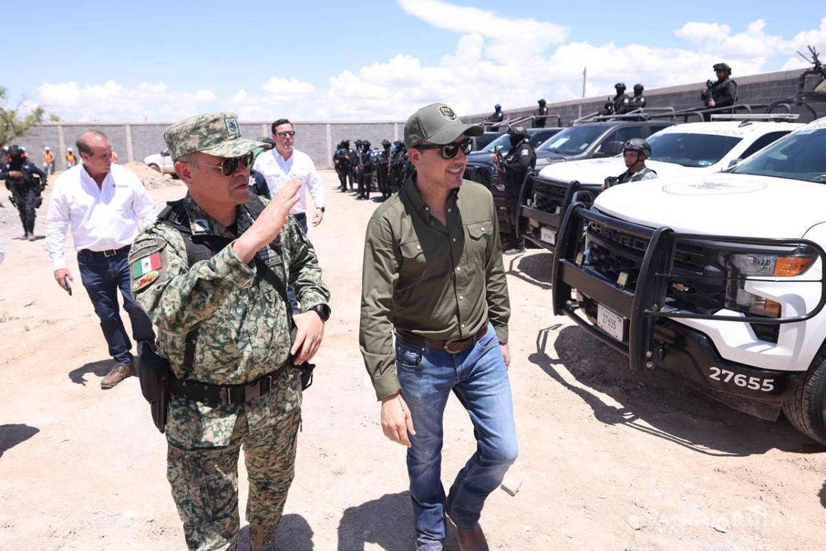 $!Jiménez Salinas afirmó que estas acciones consolidan a Coahuila como el segundo estado más seguro de México.