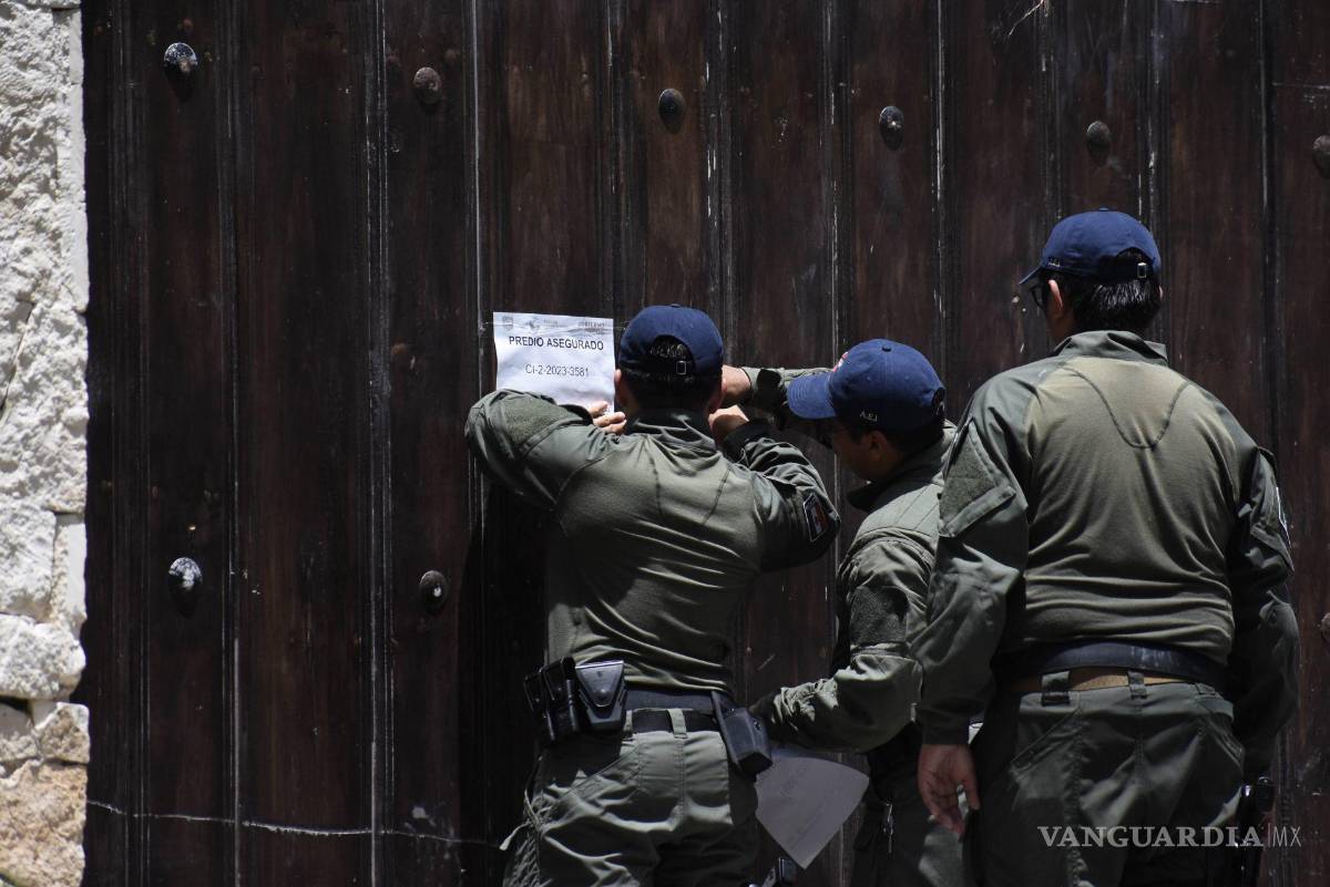 $!Renato sales Heredia informo que se trata de 29 predios de los cuales 22 están a nombre de otras personas que fungen como prestanombres.