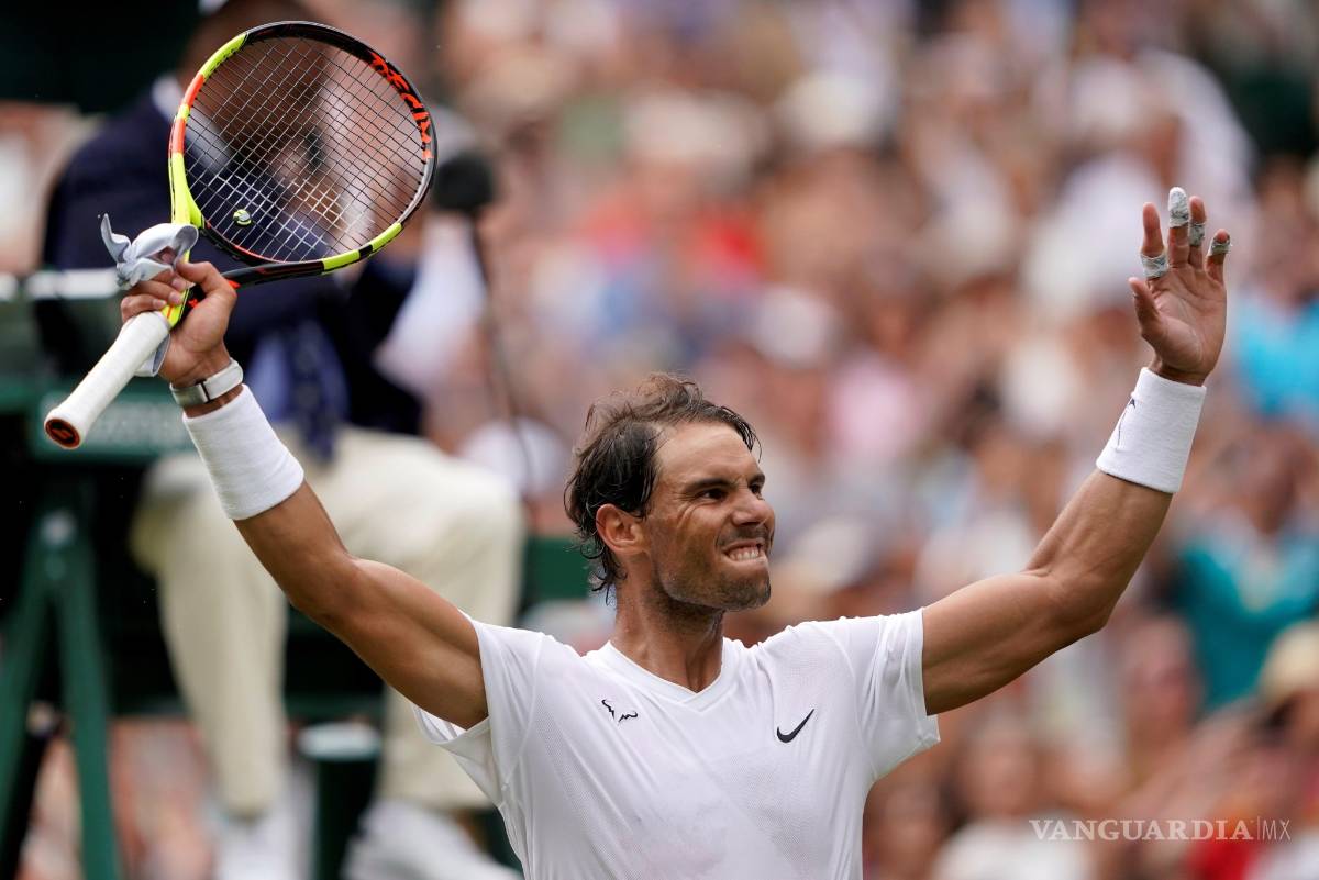 $!Nadal, Djokovic y Federer avanzan sin problema en Wimbledon