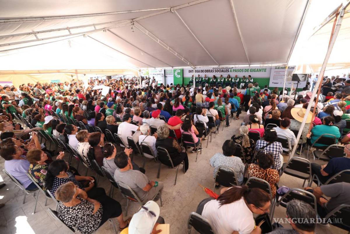 $!Con inversión social y programas comunitarios, impulsa Manolo Jiménez desarrollo en Frontera