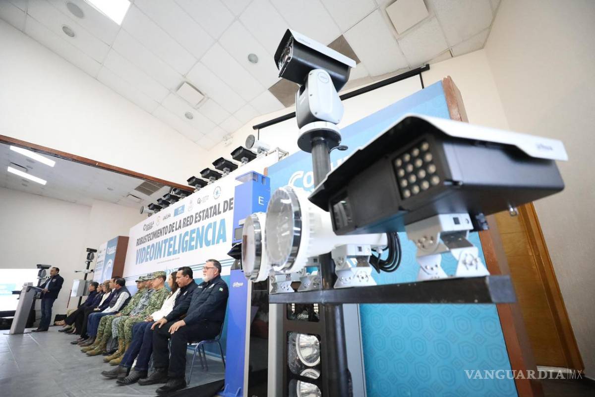 $!Más de mil cámaras inteligentes serán integradas a la red estatal de videovigilancia.