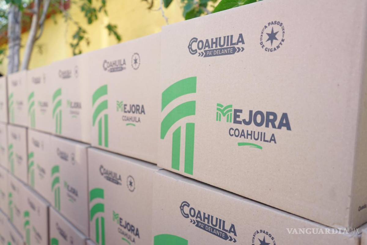 $!El programa pretende entregar tan solo en Saltillo 100 mil despensas y beneficiar a 500 mil familias en todo el estado.