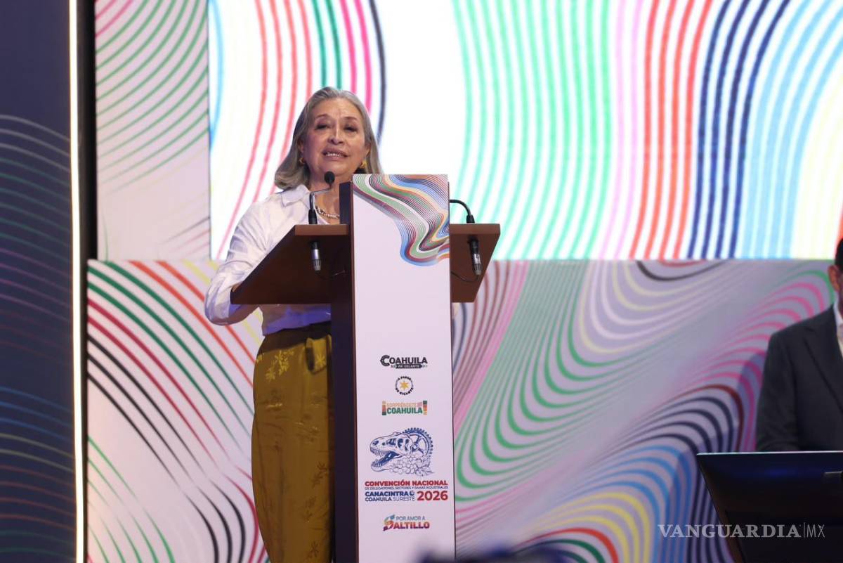 $!María de Lourdes Medina Ortega, presidenta nacional de Canacintra, destacó la importancia de fortalecer las empresas mexicanas y ampliar las cadenas nacionales de valor.