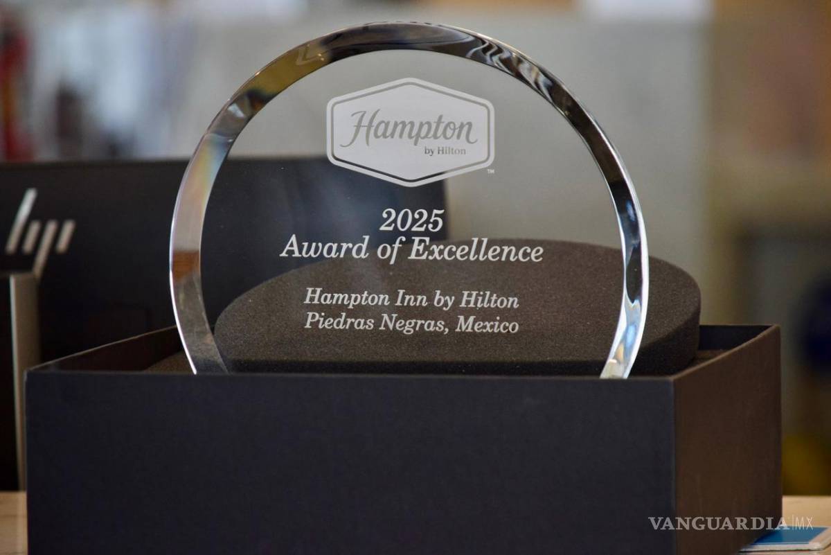 $!La doble distinción fortalece la proyección turística de Piedras Negras, al contar con un hotel competitivo frente a establecimientos de alto nivel en México y el extranjero.